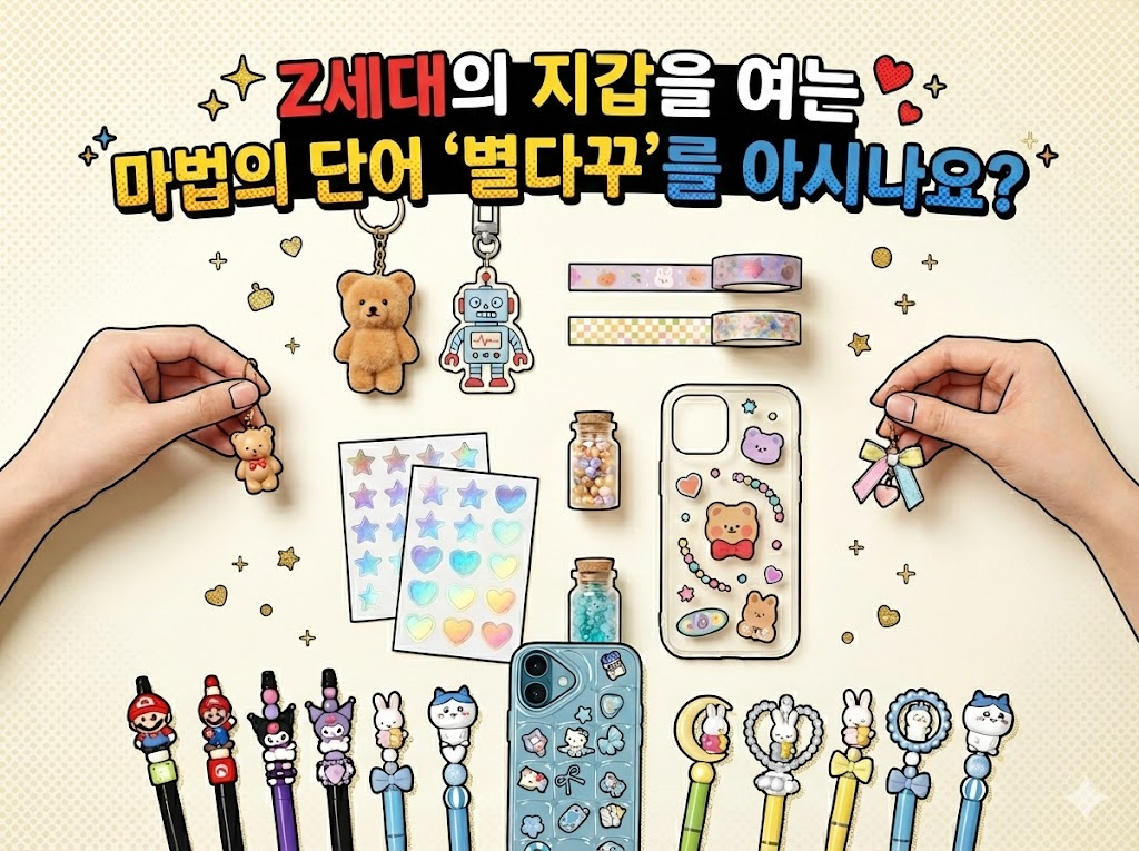 사장님, Z세대의 지갑을 여는 마법의 단어 '별다꾸'를 아시나요?